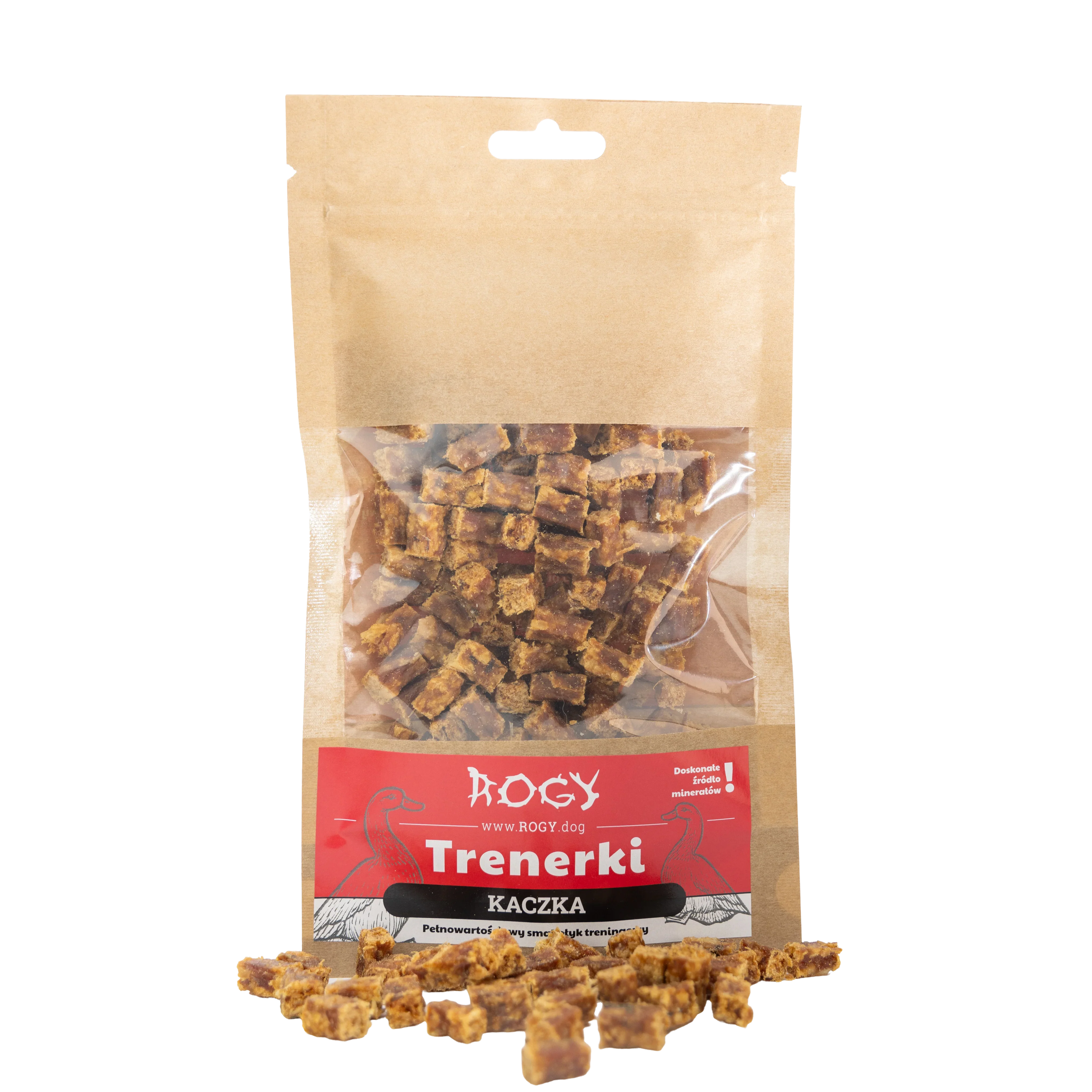 Rogy trenérky pro psa kachna 70g